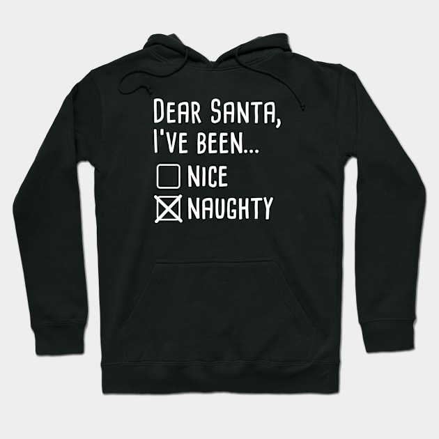 Dear Santa Hoodie by VectorPlanet